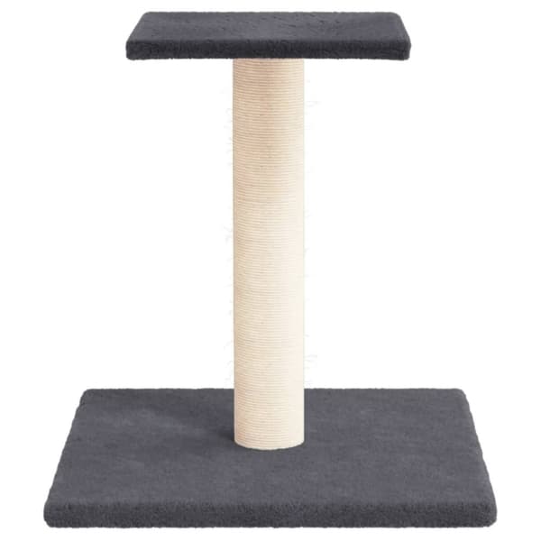 vidaXL kradsetræ med platform 38 cm mørkegrå