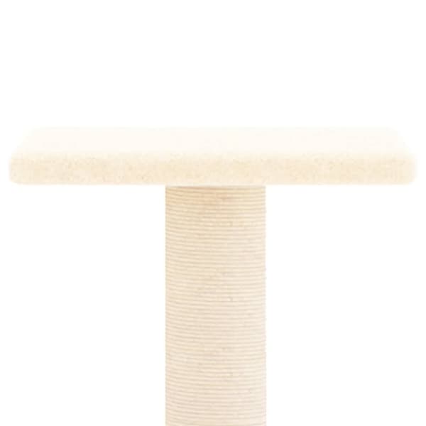 vidaXL Klösträd med sisalpelare gräddvit 73 cm