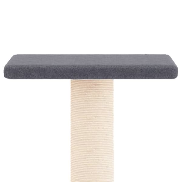 vidaXL Klösträd med sisalpelare mörkgrå 73 cm