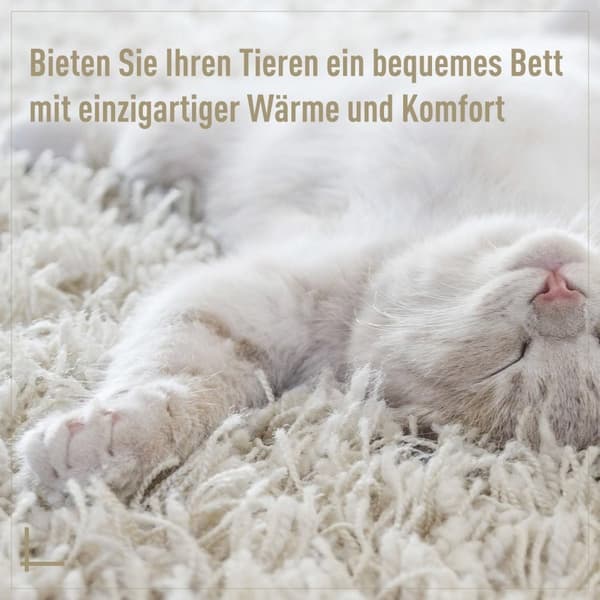 Rootz katthus med kuddar - Beige - PVC, metall, linne - 22,05 cm x 22,05 cm x 13,78 cm