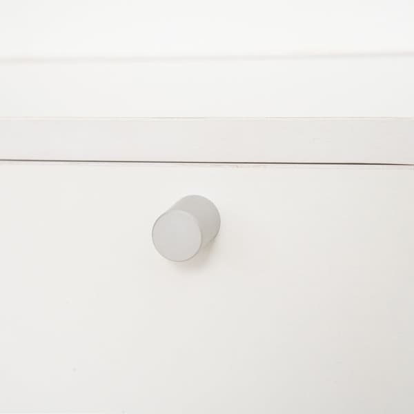 Rootz Katteskab til kat - Toilet kattebakke med 3 trappetrin - Kattehus - Kattehuler - Katteskab til kat - Seng med døråbning - Hvid - 90 x 48 x 59 cm