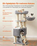 Pikkukuva 4 / 7: Feandrea Cat Tree isoille kissoille, kissapuu