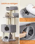 Pikkukuva 7 / 7: Feandrea Cat Tree isoille kissoille, kissapuu