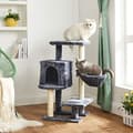 Miniatyrbild 2 av 7: Feandrea Cat Tree, Small Cat Condo 84 cm, Cat Tower, Smoky Grey