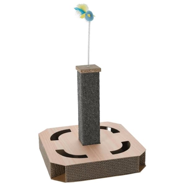 Pets Collection kradsestolpe til katte 40x40x40 cm naturfarvet