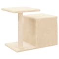 Miniatyrbilde 5 av 8: vidaXL Kattetre med klorestolper i sisal kremhvit 50,5 cm