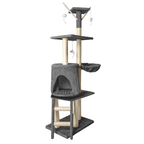 Kattemøbel / Klatrestativ / Klorepost for Katter - 138 cm