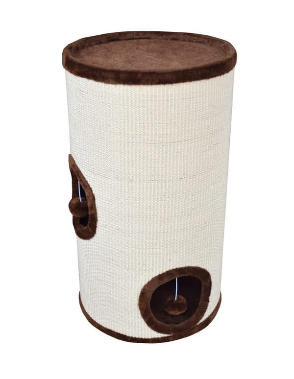 Sisal katter?r 70cm T?rn med seng, leget?j til katte