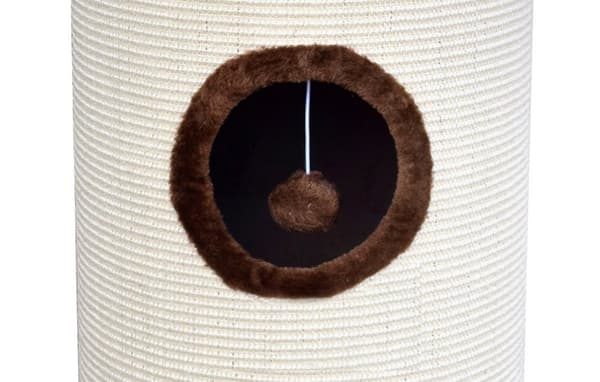 Sisal katter?r 70cm T?rn med seng, leget?j til katte