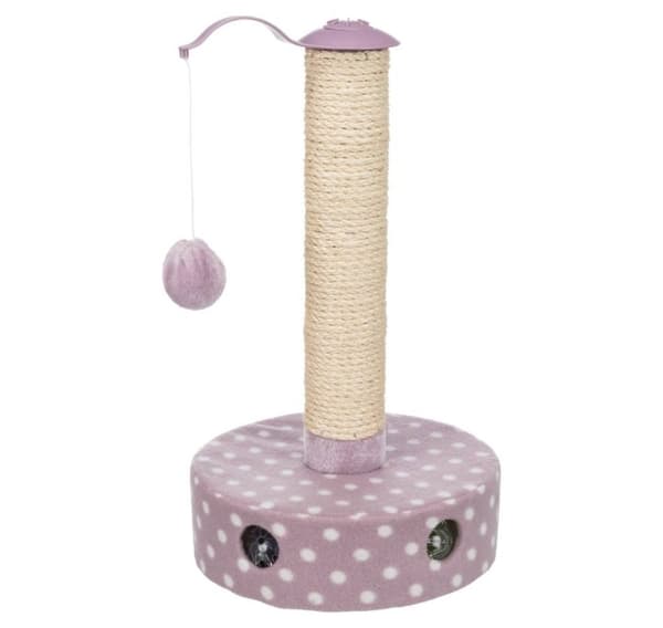 Junior kradsestolpe, fleece, ø 26 × 47 cm, lys lilla