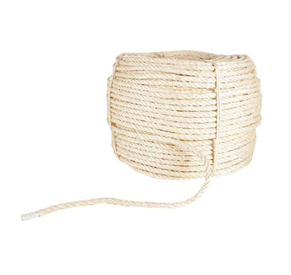 Sisal reb (rulle: 220 m), 1 m/ø 10 mm