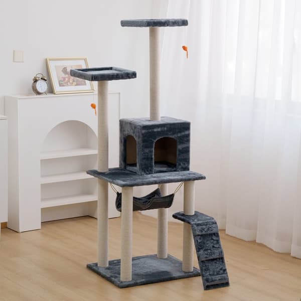 Kattetre - 158cm - Ripestolper - Ripemøbler