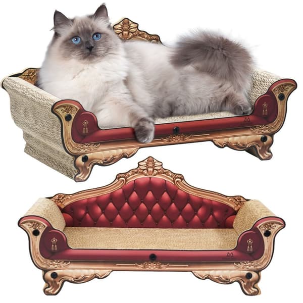 Kradsetræ for katte Sofa Rød 331594