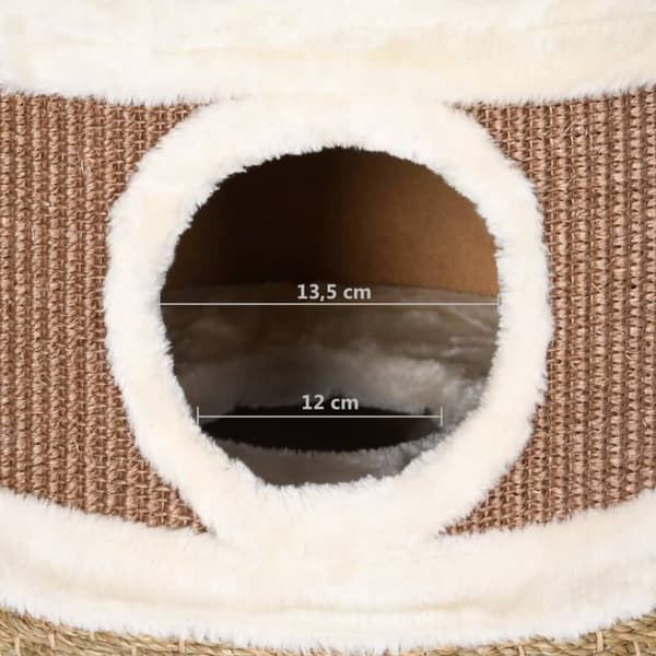 vidaXL Kissan raapimistynnyri 60 cm meriheinä - Kissan huonekalut