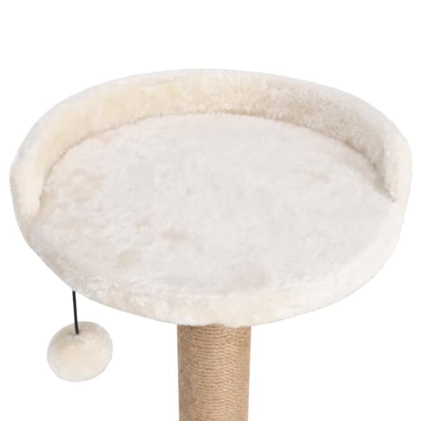 vidaXL Klösträd med klöspelare 123 cm sjögräs -  Kattmöbler