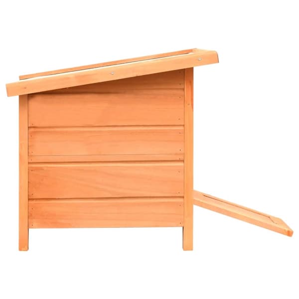 The Living Store kattehus 50x46x43,5 cm massivt fyrre- og grantræ -  Kattetræer