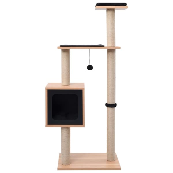 Kattetræer - Living kradsetræ med kradsemåtte sisal 123 cm