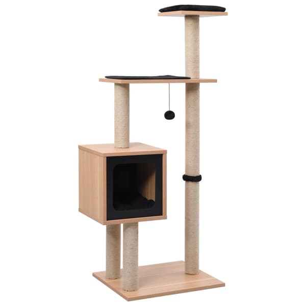 Kattetræer - Living kradsetræ med kradsemåtte sisal 123 cm
