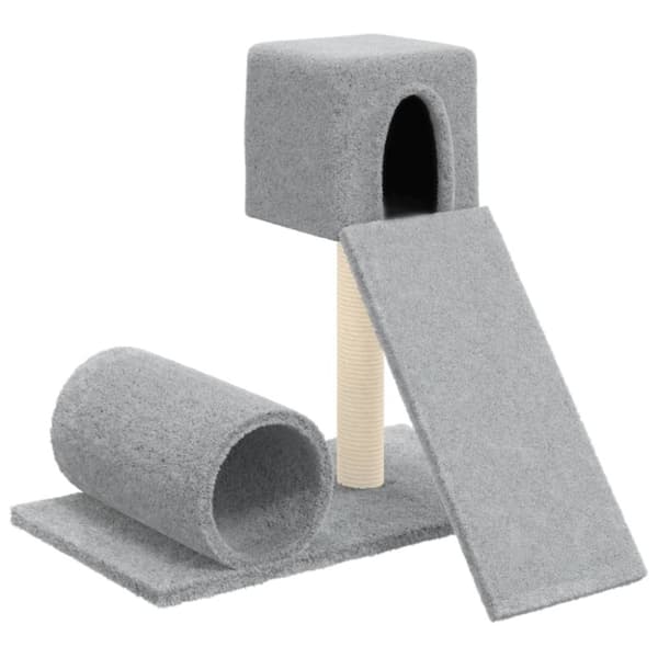 Kattmöbler - Living Klösträd med klöspelare sisal ljusgrå 59 cm