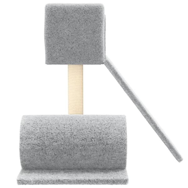 Kattmöbler - Living Klösträd med klöspelare sisal ljusgrå 59 cm