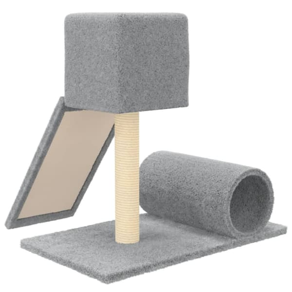Kattmöbler - Living Klösträd med klöspelare sisal ljusgrå 59 cm