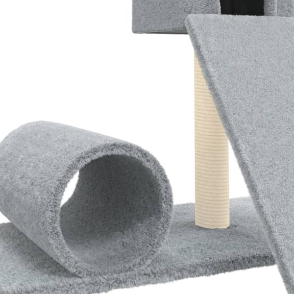 Kattmöbler - Living Klösträd med klöspelare sisal ljusgrå 59 cm