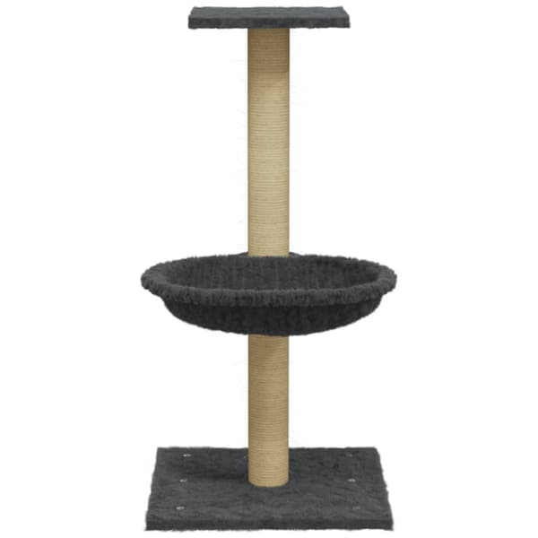 Kradsetræ med sisalkradsestolpe 74 cm mørkegrå - Kradsetræ - Kradsetræer - Home & Living