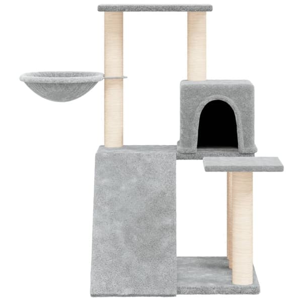 Kradsetræ med sisalstolper 82 cm lysegrå - Kradsetræ - Kradsetræer - Home & Living