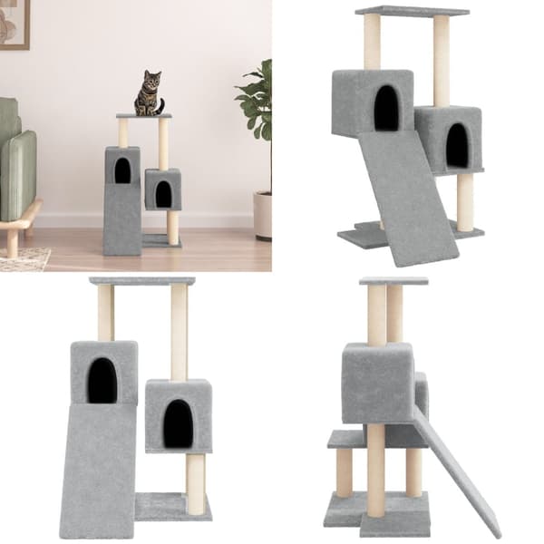 Klösträd med sisalpelare ljusgrå 82 cm - Klösträd - Klöspelare - Home & Living