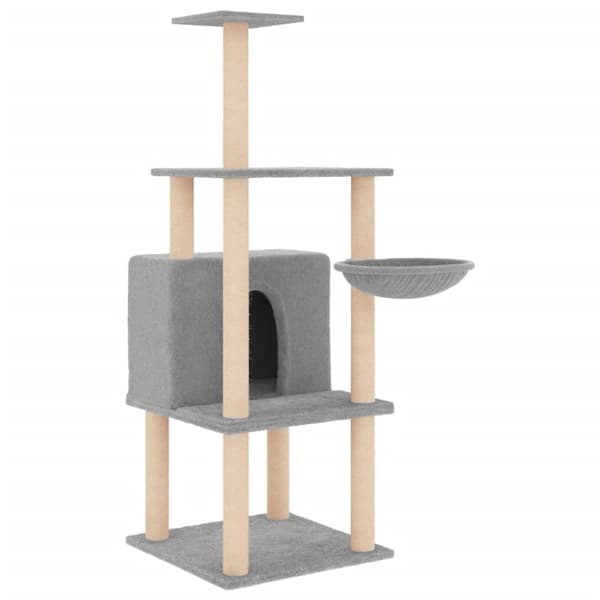 Klösträd med sisalpelare ljusgrå 132 cm - Klösträd - Klöspelare - Home & Living