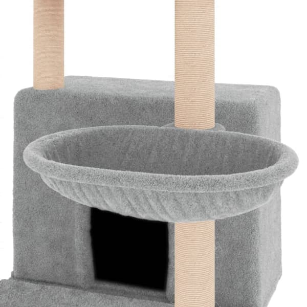 Klösträd med sisalpelare ljusgrå 132 cm - Klösträd - Klöspelare - Home & Living