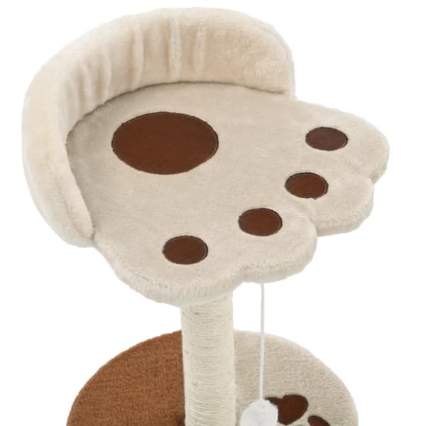 Klösträd med sisalpelare 40 cm beige och brun - Klösträd - Klöspelare - Home & Living