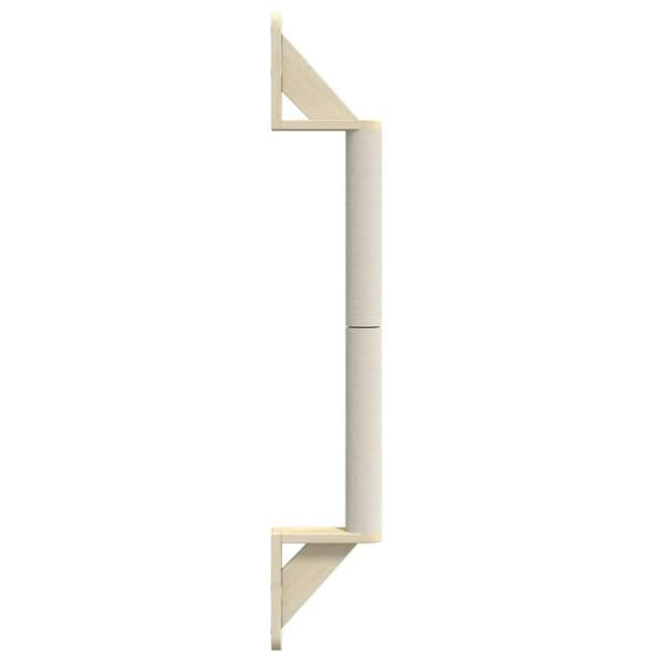 vidaXL væghængt kradsetræ 109 cm sisal