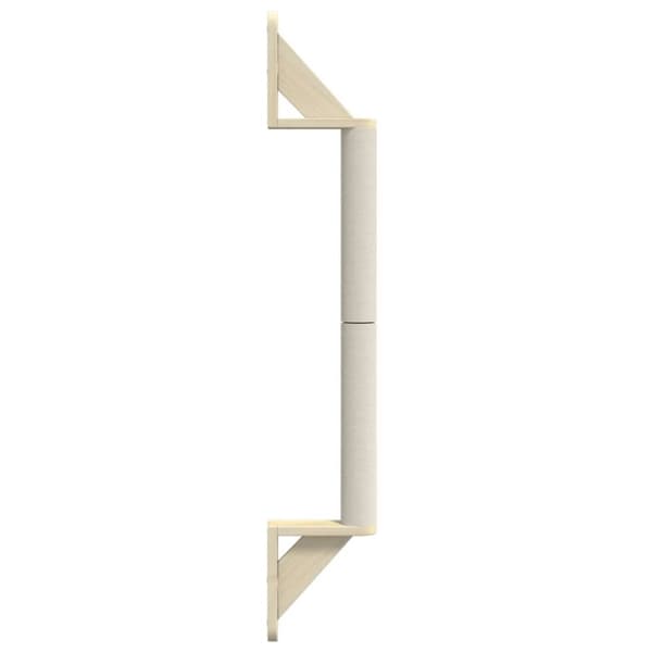 vidaXL væghængt kradsetræ 109 cm sisal