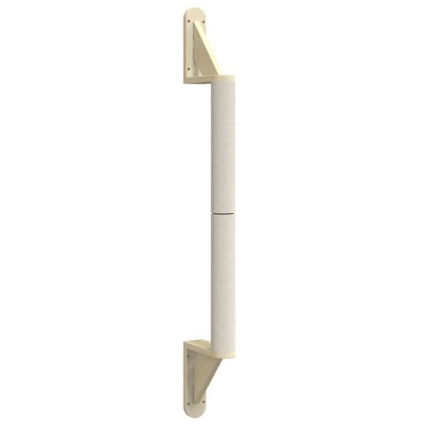 vidaXL væghængt kradsetræ 109 cm sisal
