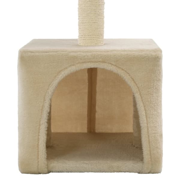 Klösträd med sisalpelare 55 cm beige