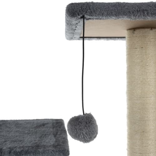 Kattträd 71cm grå Purlov 21712