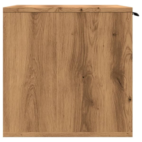 vidaXL Skap til kattetoalett artisan eik 80x50x45 cm konstruert tre