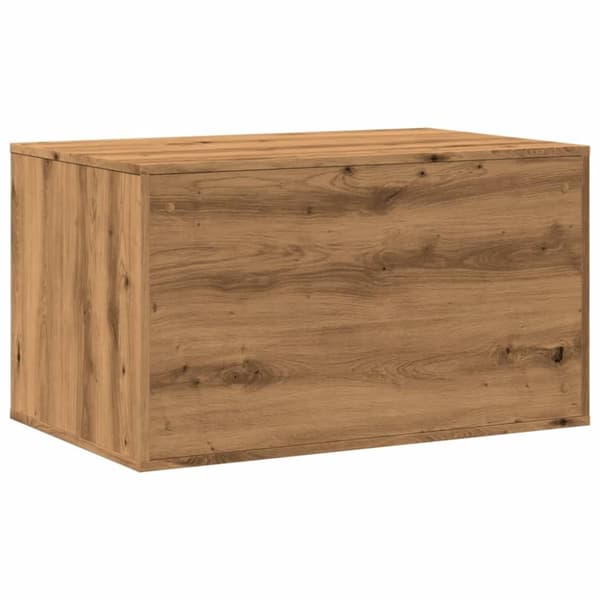 vidaXL Skap til kattetoalett artisan eik 80x50x45 cm konstruert tre
