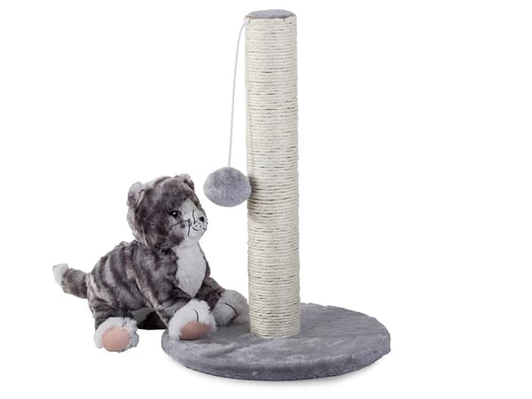 Klösträd med Leksak / Klöspelare för Katter - 43 cm