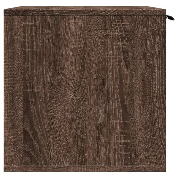 vidaXL Skap til kattetoalett brun eik 80x50x45 cm konstruert tre