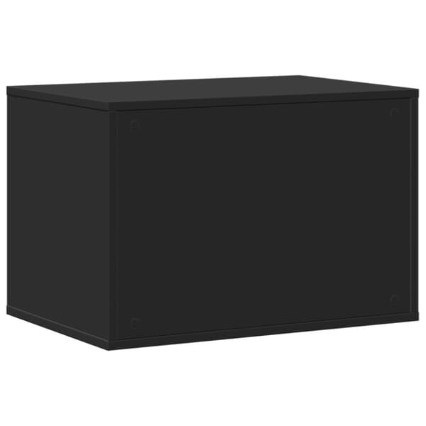 vidaXL toiletskjuler til kattebakke 60x40x40 cm konstrueret træ sort