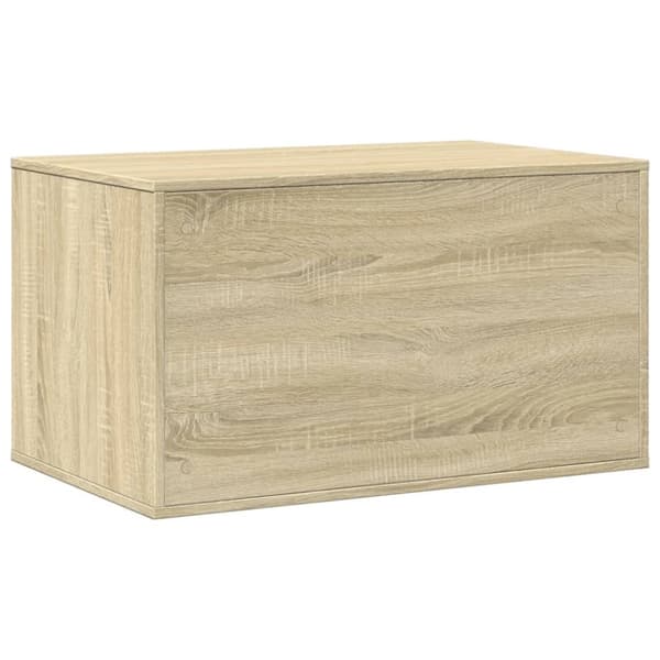 vidaXL Skåp för kattlåda sonoma-ek 80x50x45 cm konstruerat trä