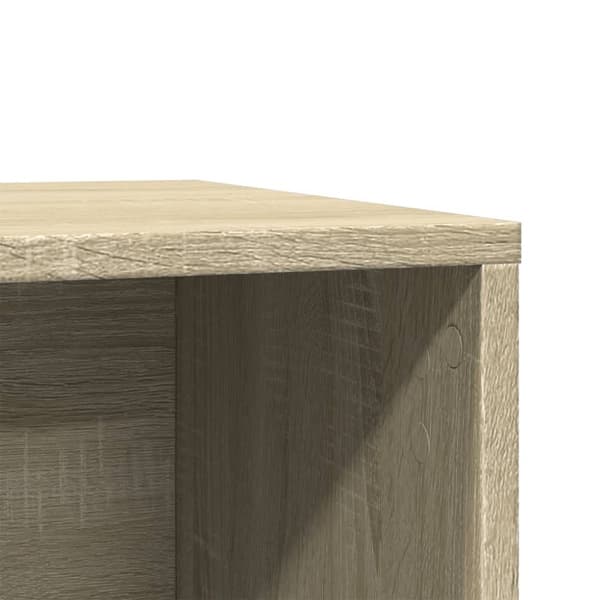 vidaXL Skåp för kattlåda sonoma-ek 80x50x45 cm konstruerat trä