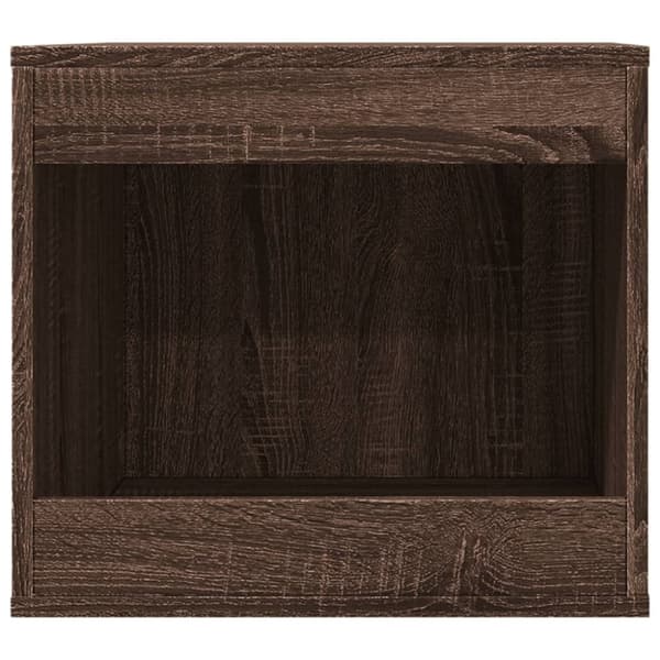 vidaXL toiletskjuler kattebakke 47x59x42 cm konstrueret træ brunt eg