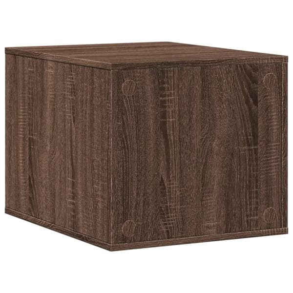 vidaXL toiletskjuler kattebakke 47x59x42 cm konstrueret træ brunt eg