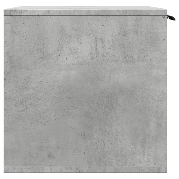 vidaXL Skap til kattetoalett betonggrå 60x40x40 cm konstruert tre