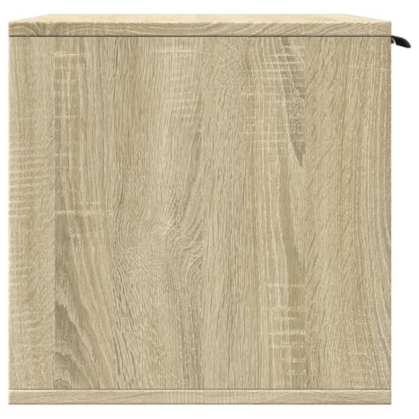 vidaXL toiletskjuler kattebakke 60x40x40 cm konstrueret træ sonoma-eg