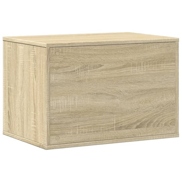 vidaXL toiletskjuler kattebakke 60x40x40 cm konstrueret træ sonoma-eg