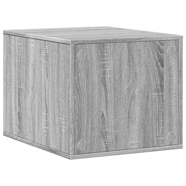 vidaXL toiletskjuler kattebakke 47x59x42 cm konstrueret træ grå sonoma
